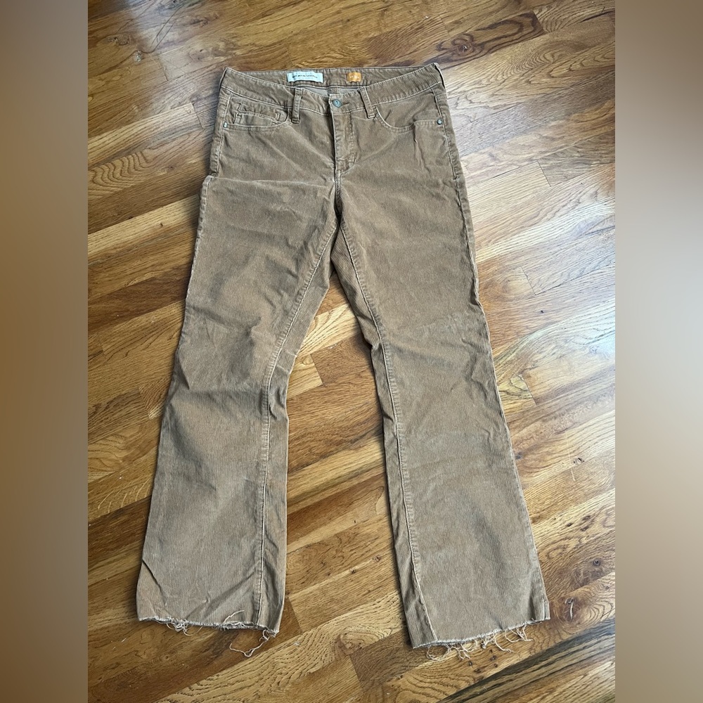 Pilcro Anthropologie Cutoff Cord Pants 31